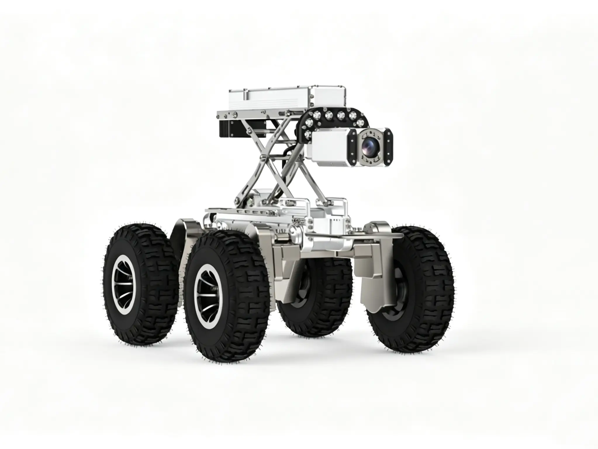 R-D5-HT500 crawler with its lift raised
