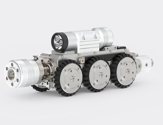 D5-XM compact crawler — side view